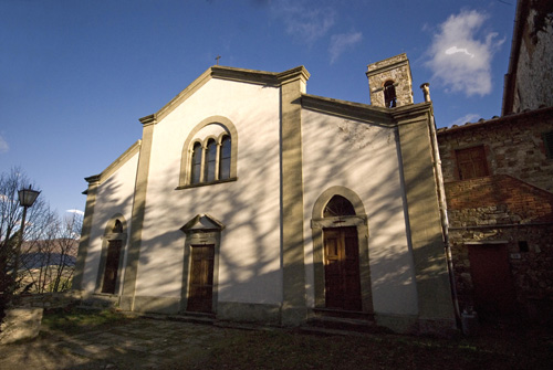 la chiesa di montefioralle